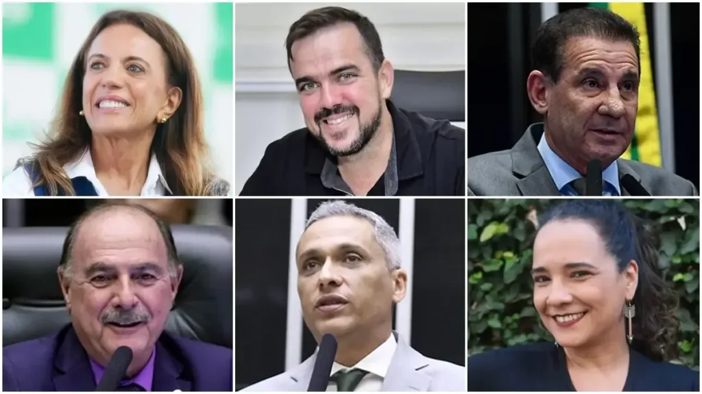 Gracinha Caiado lidera no 1º voto para o Senado, e Gustavo Gayer no 2º, diz Directa